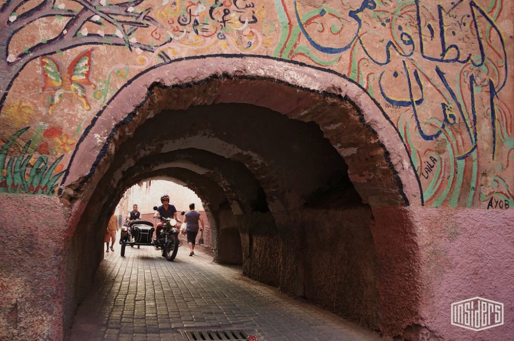 Découverte de Marrakech en side car