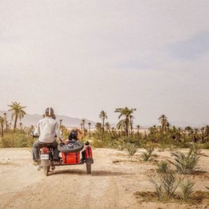 Découverte de Marrakech en side car