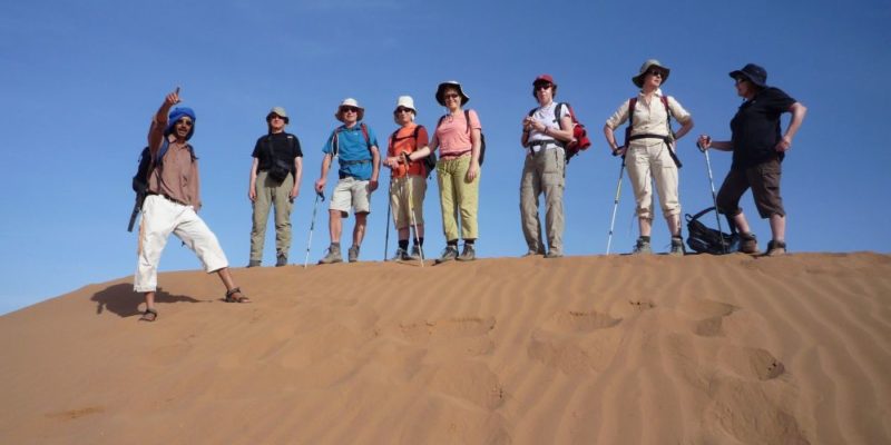 Rando Chamelière dans la vallée du Draa