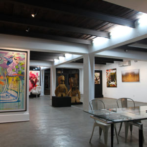 Visite de trois galeries d'art de Marrakech